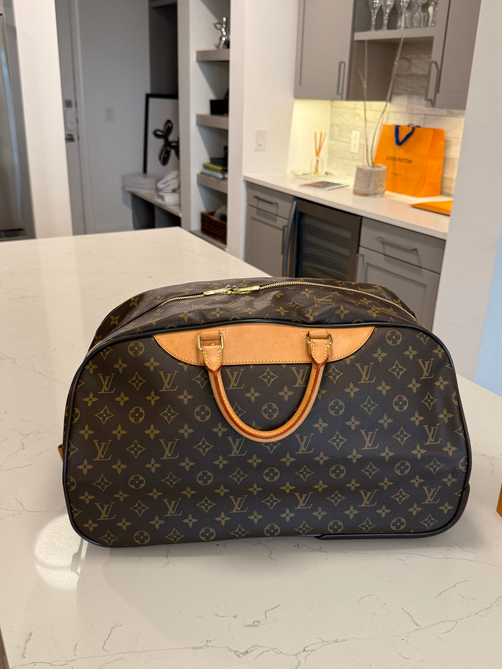 Louis Vuitton Eole 50 Rolling Duffle
