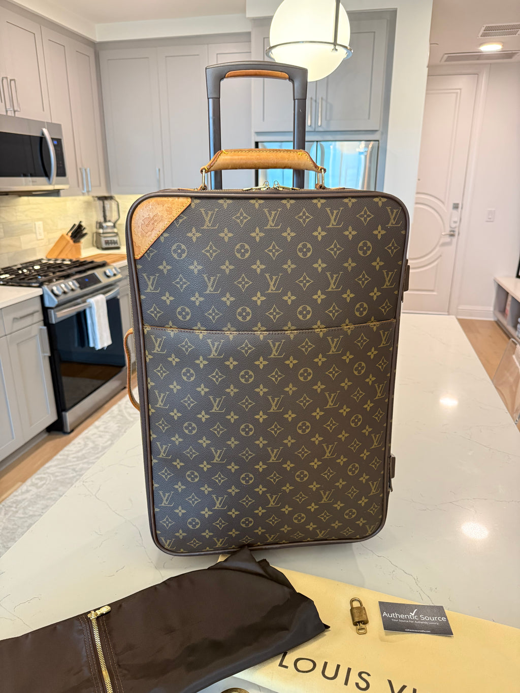 Louis Vuitton Pegase 55 Rolling Luggage