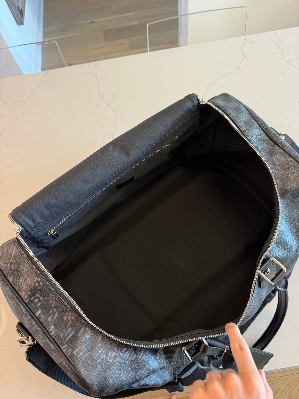 Louis Vuitton Roadster 50 Damier Graphite