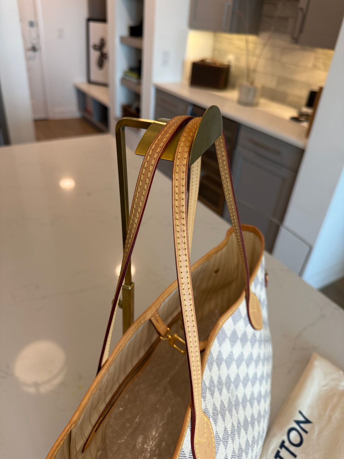 Louis Vuitton Neverfull MM Damier Azur