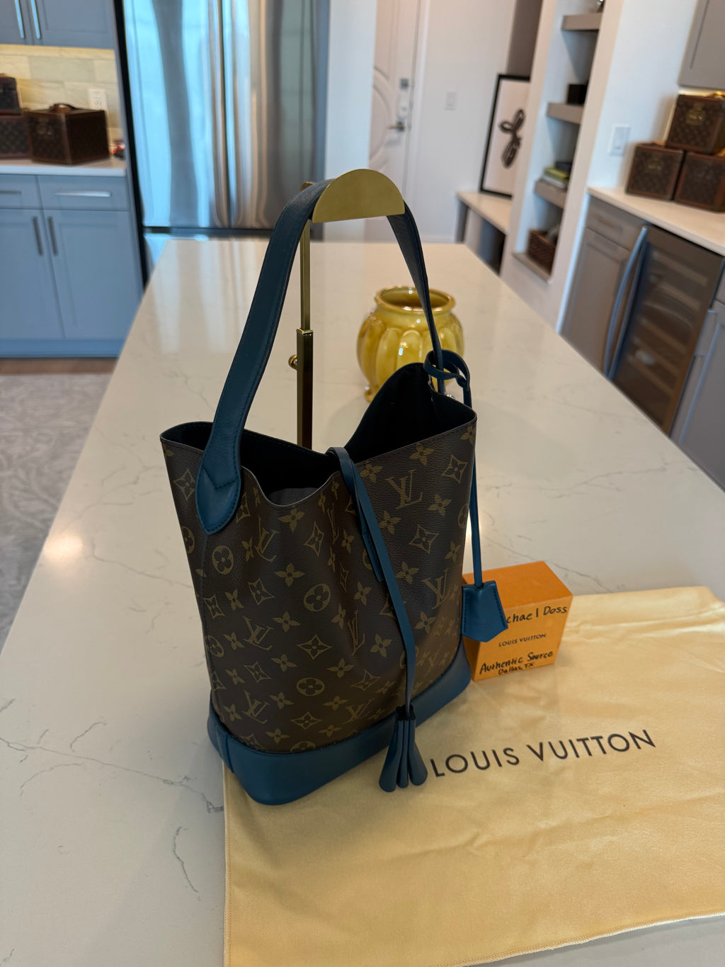 Louis Vuitton Idole GM Blue - Runway Piece