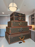 Louis Vuitton Stack of 5 Trunks