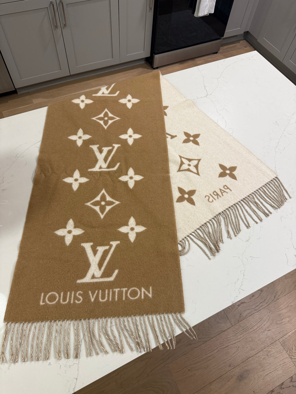 Louis Vuitton Cashmere Reykjavik Scarf