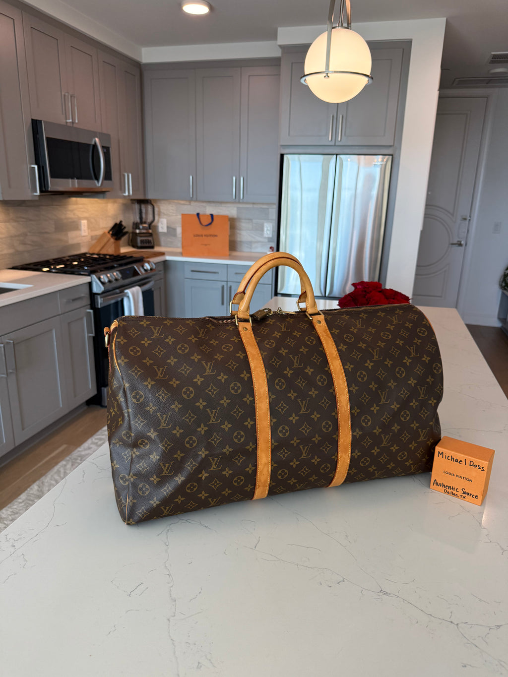 Louis Vuitton Keepall 60 Bandouliere