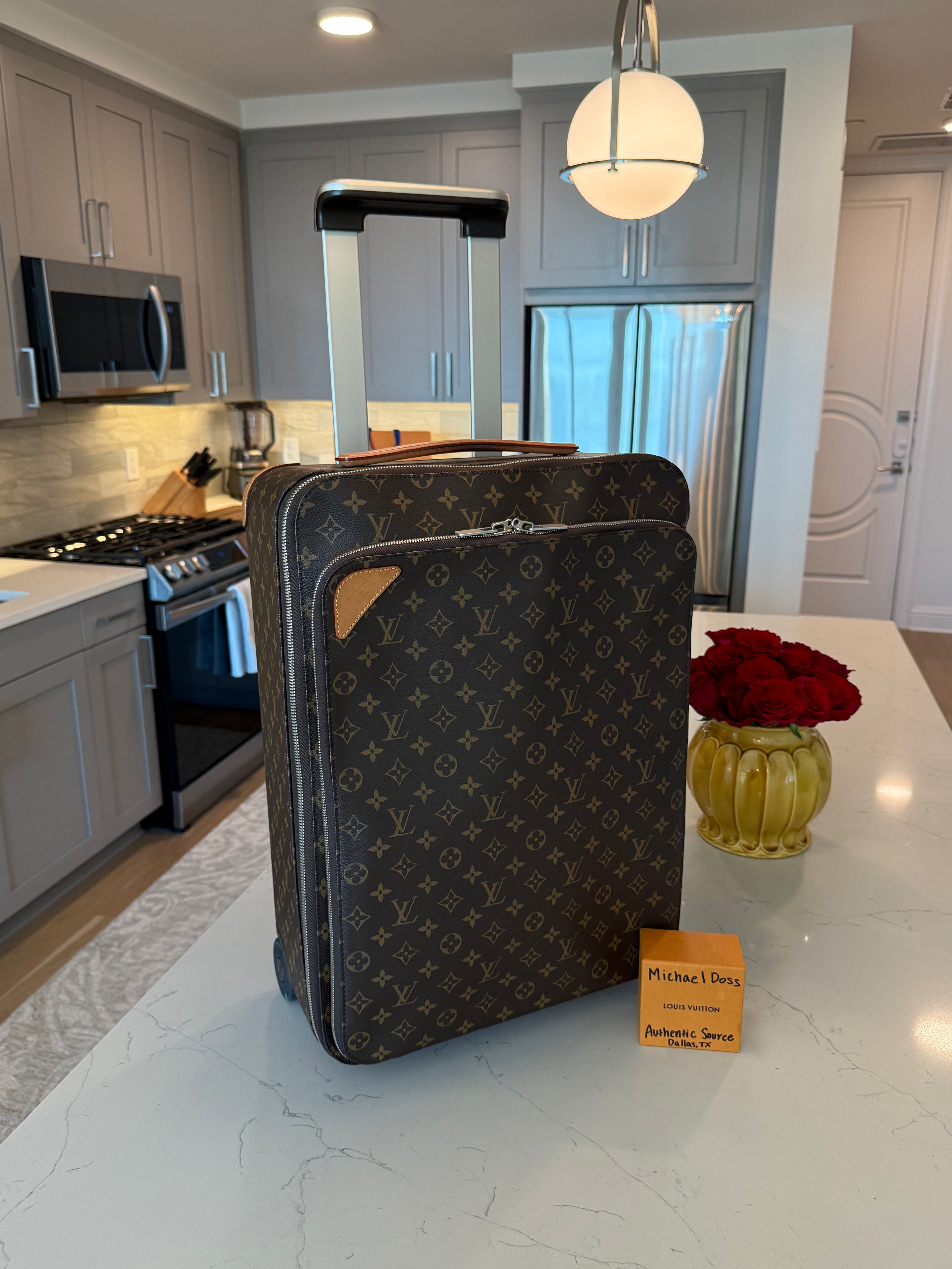 Louis Vuitton New Model Pegase 55 Rolling Luggage