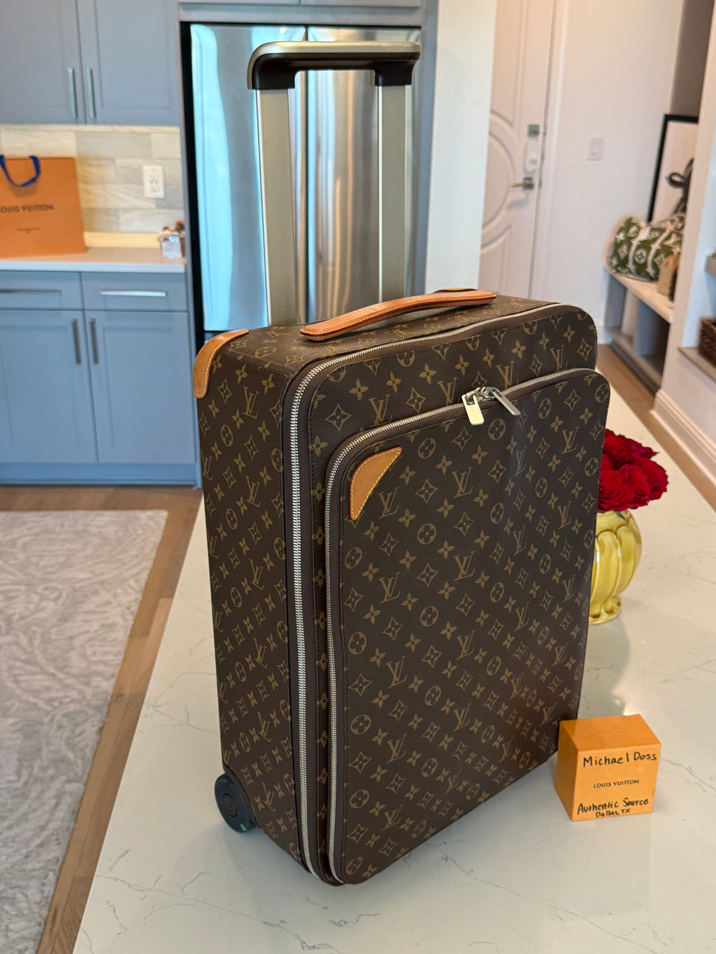 Louis Vuitton New Model Pegase 55 Rolling Luggage