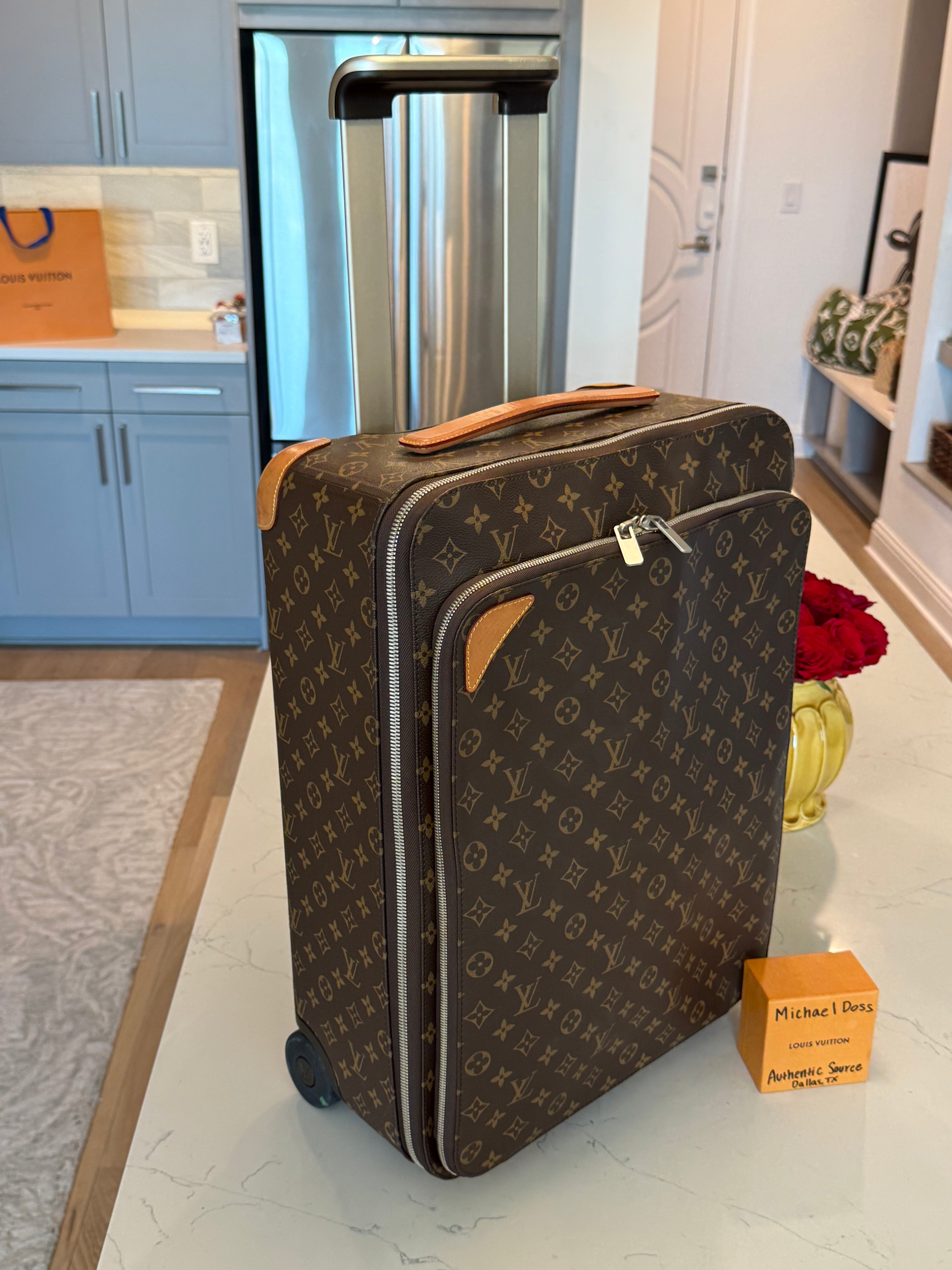 Louis Vuitton New Model Pegase 55 Rolling Luggage