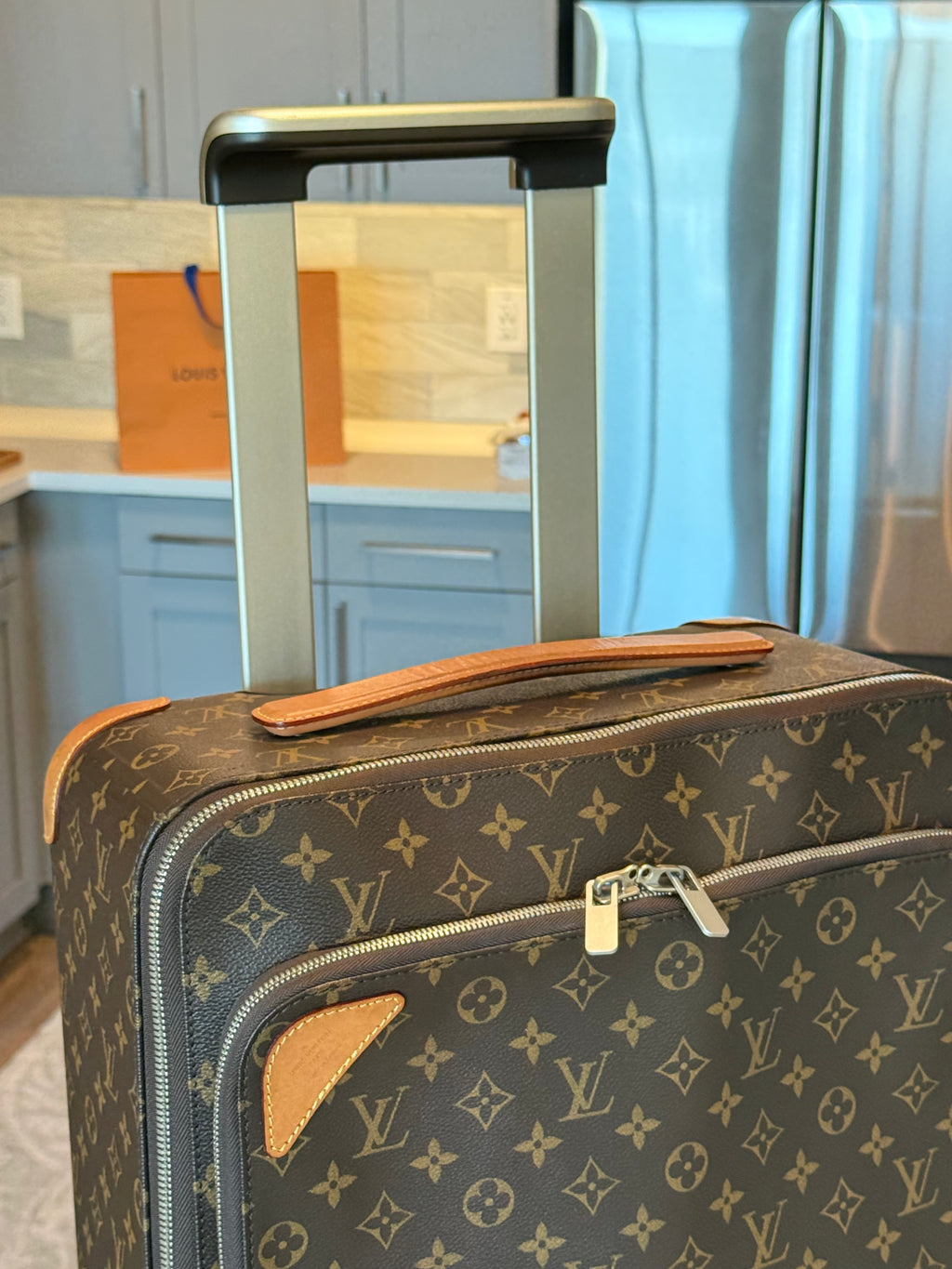 Louis Vuitton New Model Pegase 55 Rolling Luggage