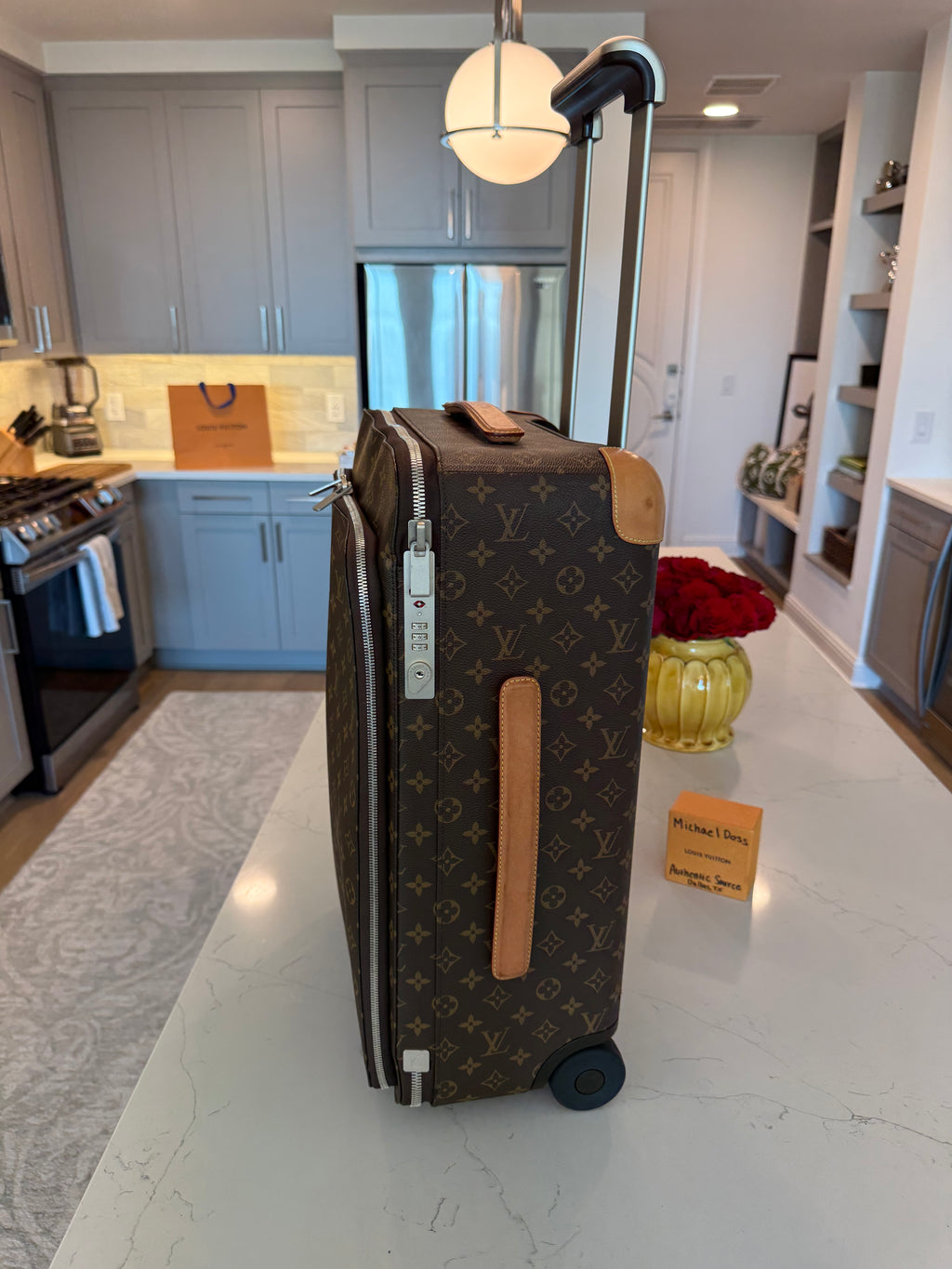 Louis Vuitton New Model Pegase 55 Rolling Luggage