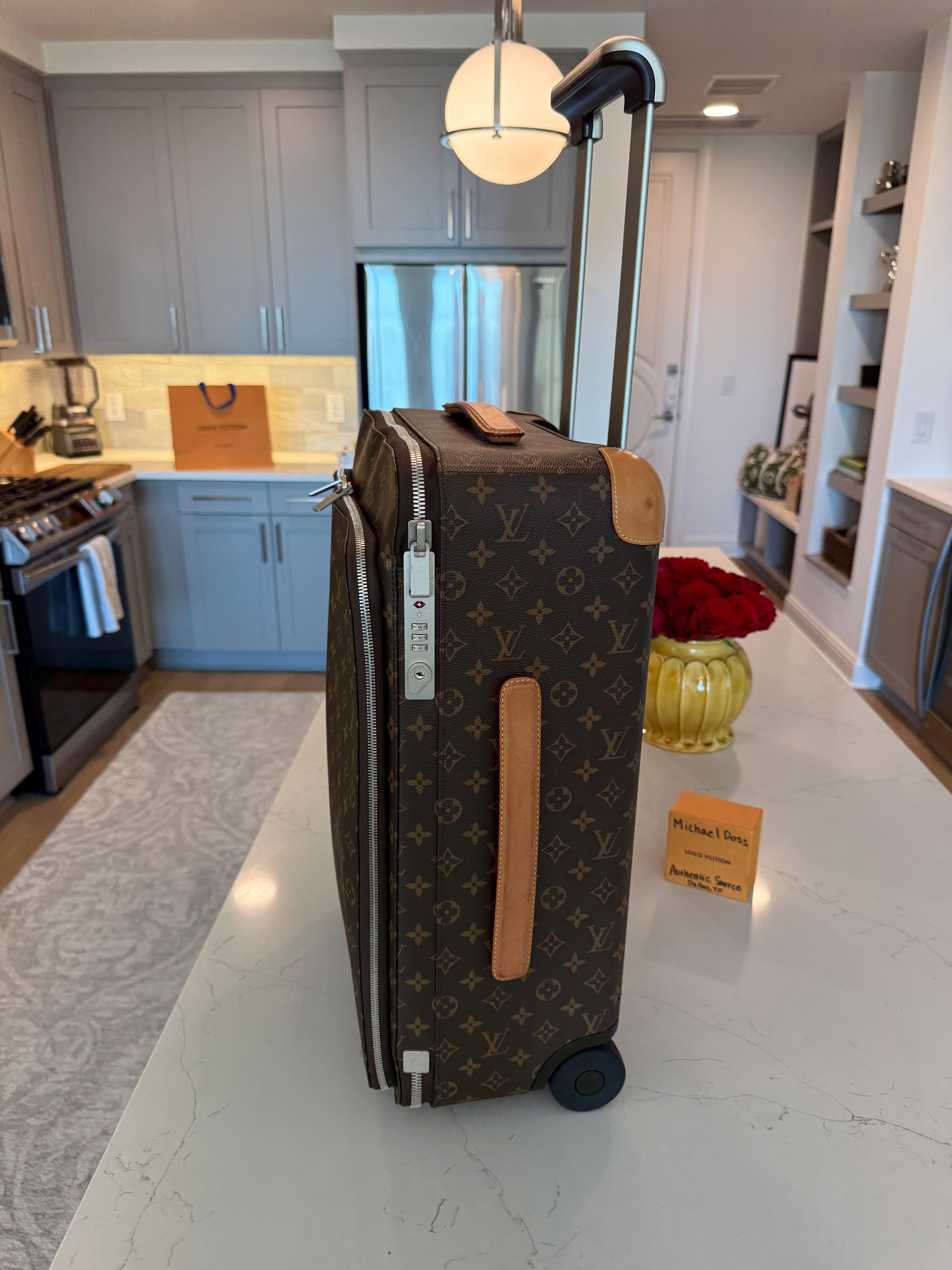 Louis Vuitton New Model Pegase 55 Rolling Luggage