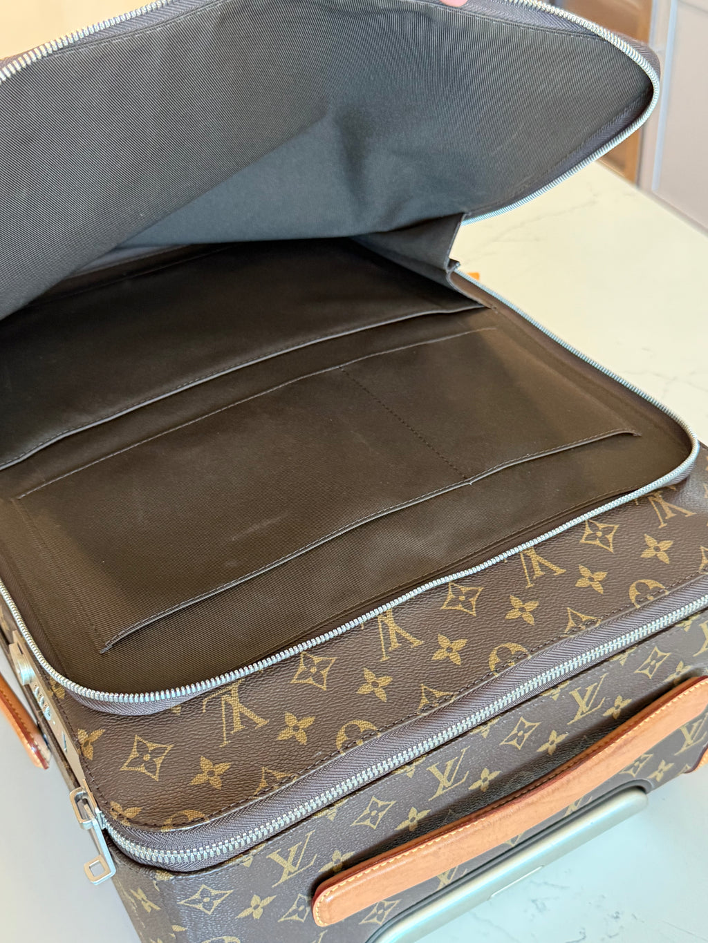 Louis Vuitton New Model Pegase 55 Rolling Luggage