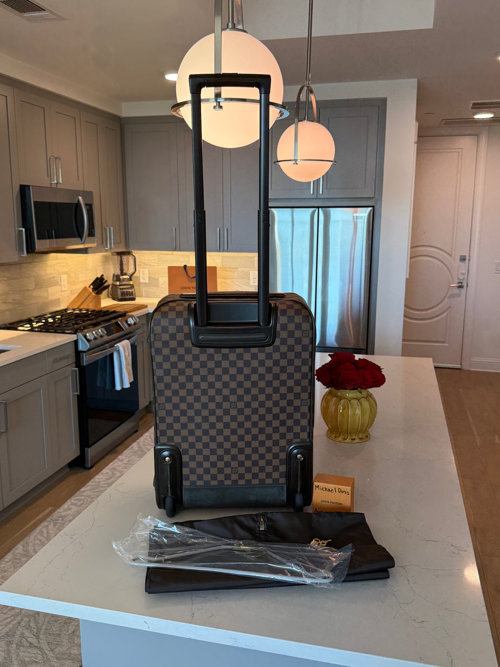 Louis Vuitton Pegase 55 Business Rolling Luggage