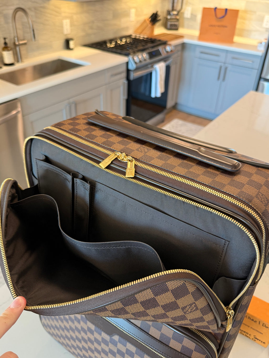 Louis Vuitton Pegase 55 Business Rolling Luggage