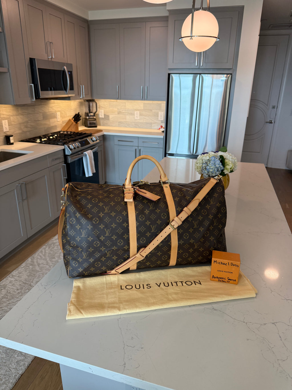Louis Vuitton Keepall 60 Bandouliere