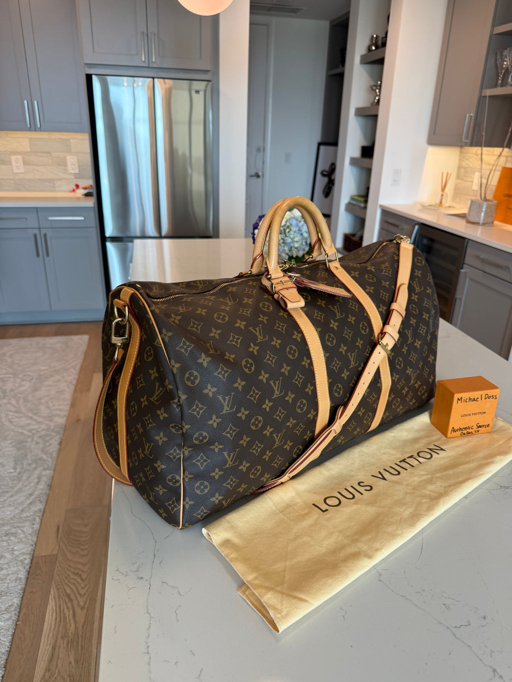 Louis Vuitton Keepall 60 Bandouliere