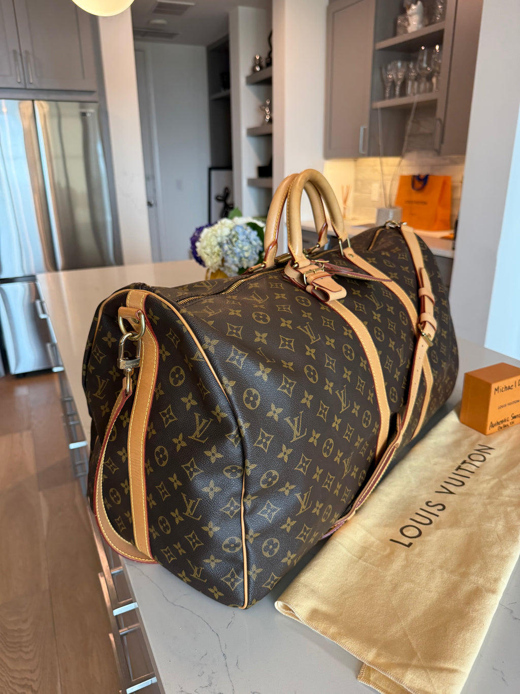 Louis Vuitton Keepall 60 Bandouliere