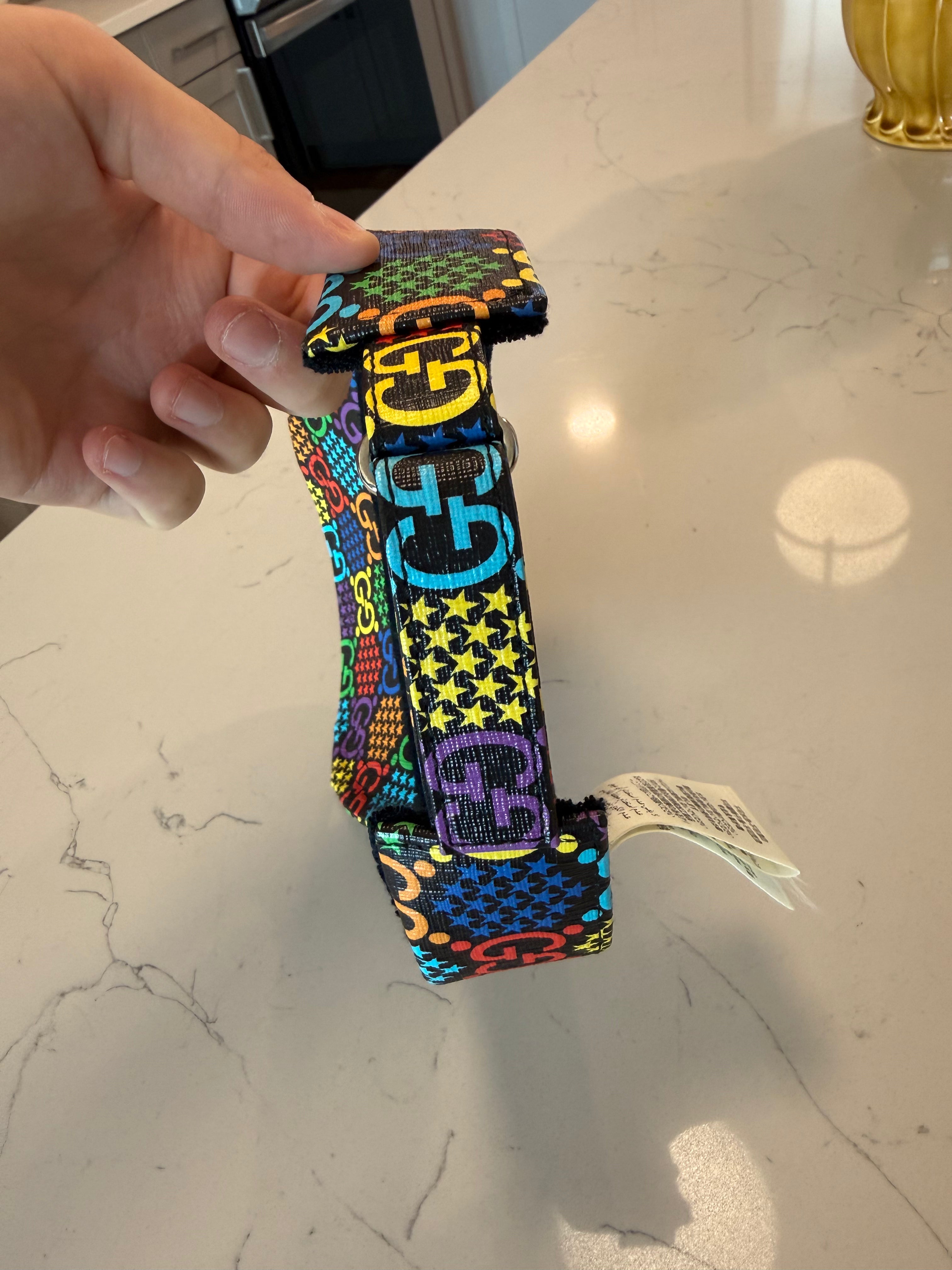 Gucci GG Supreme Psychedelic Stars Visor