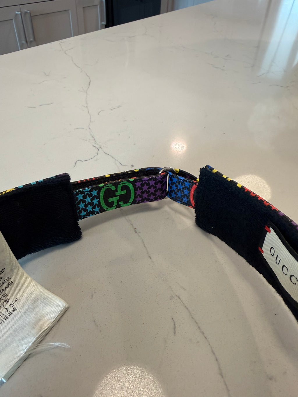 Gucci GG Supreme Psychedelic Stars Visor