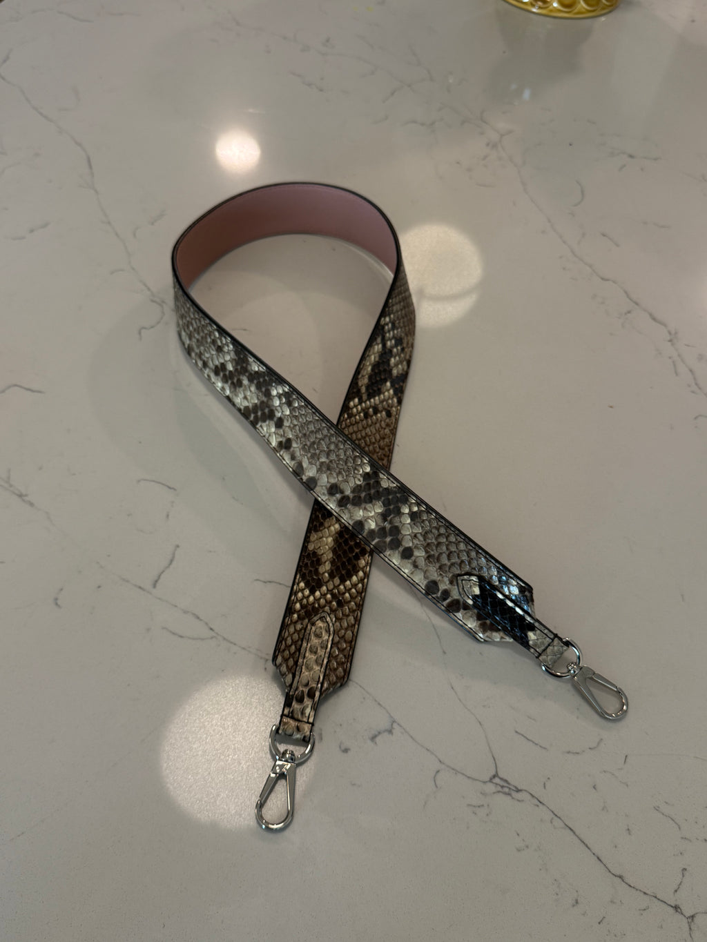 Louis Vuitton Python Shoulder Strap