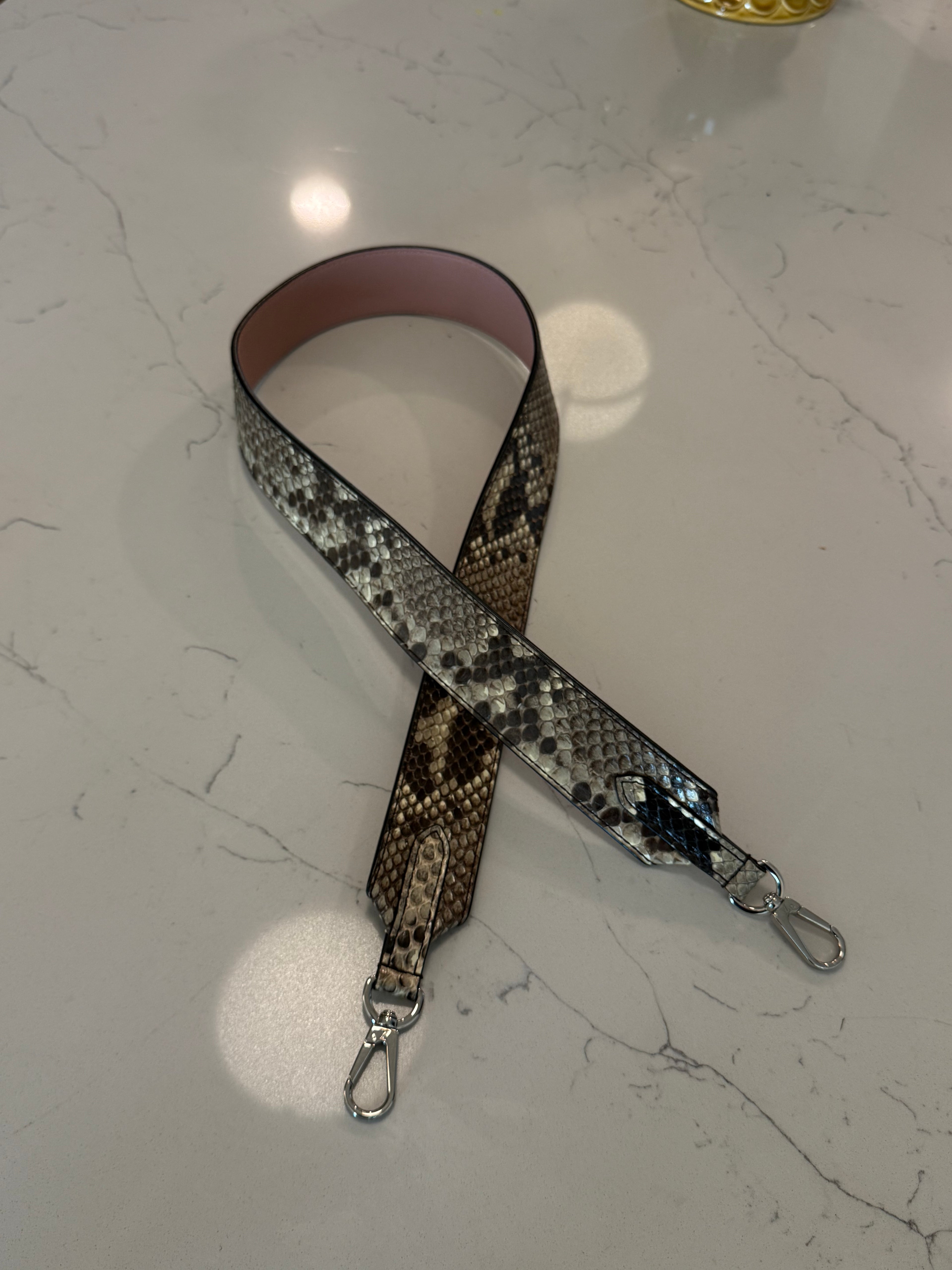 Louis Vuitton Python Shoulder Strap