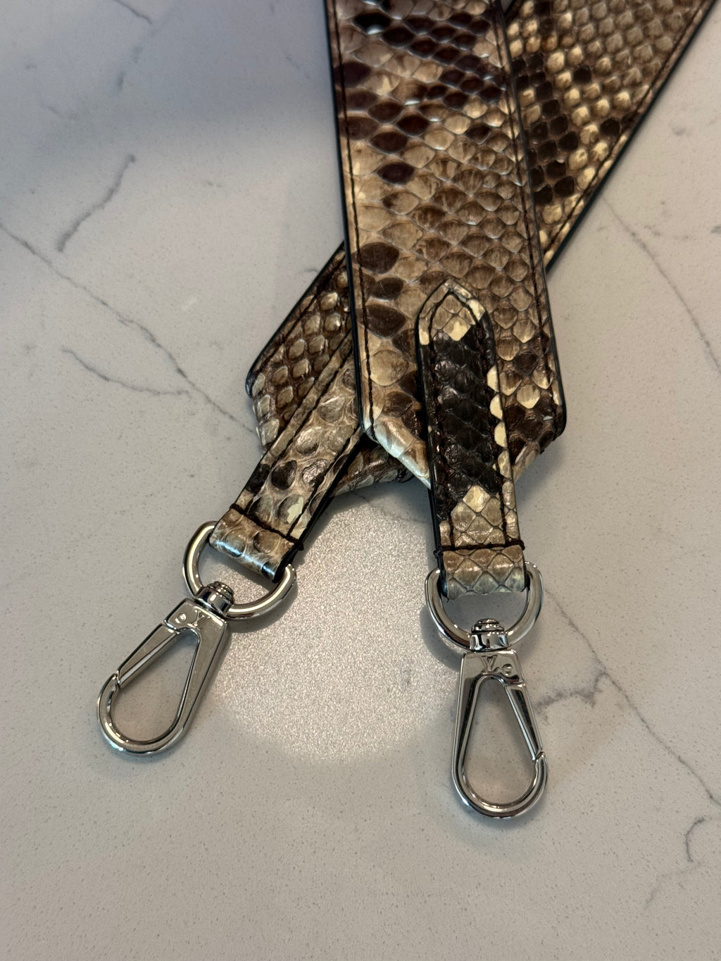 Louis Vuitton Python Shoulder Strap