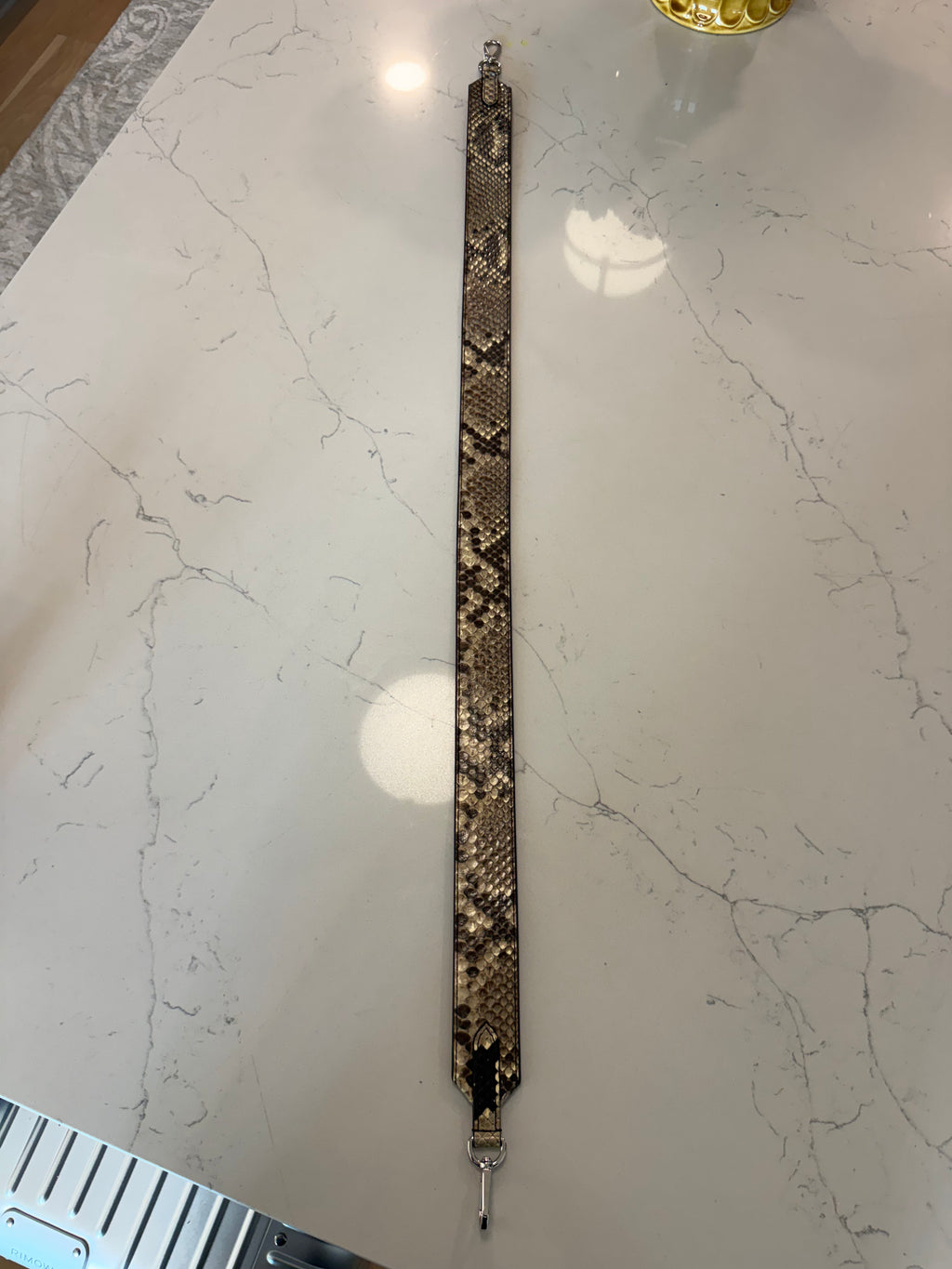 Louis Vuitton Python Shoulder Strap