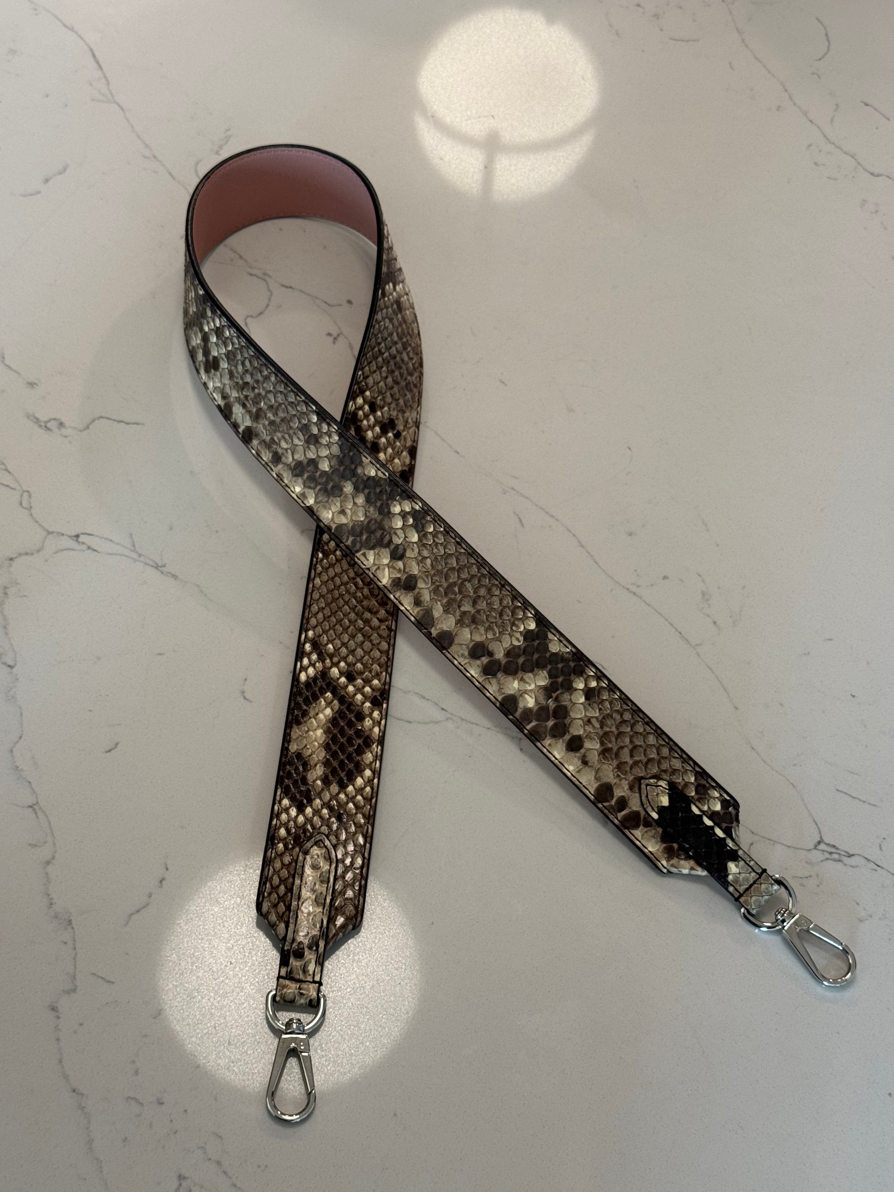 Louis Vuitton Python Shoulder Strap