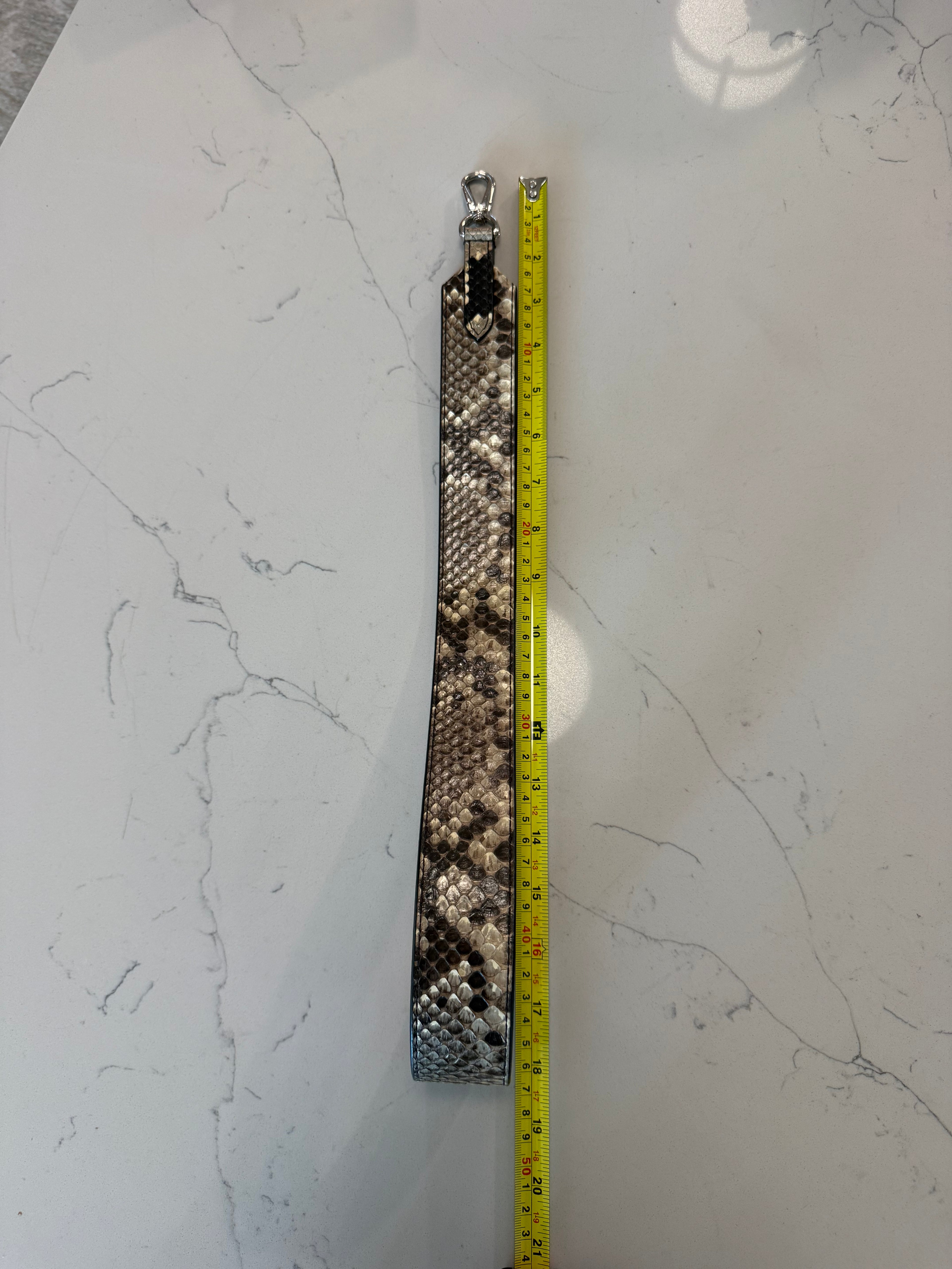 Louis Vuitton Python Shoulder Strap