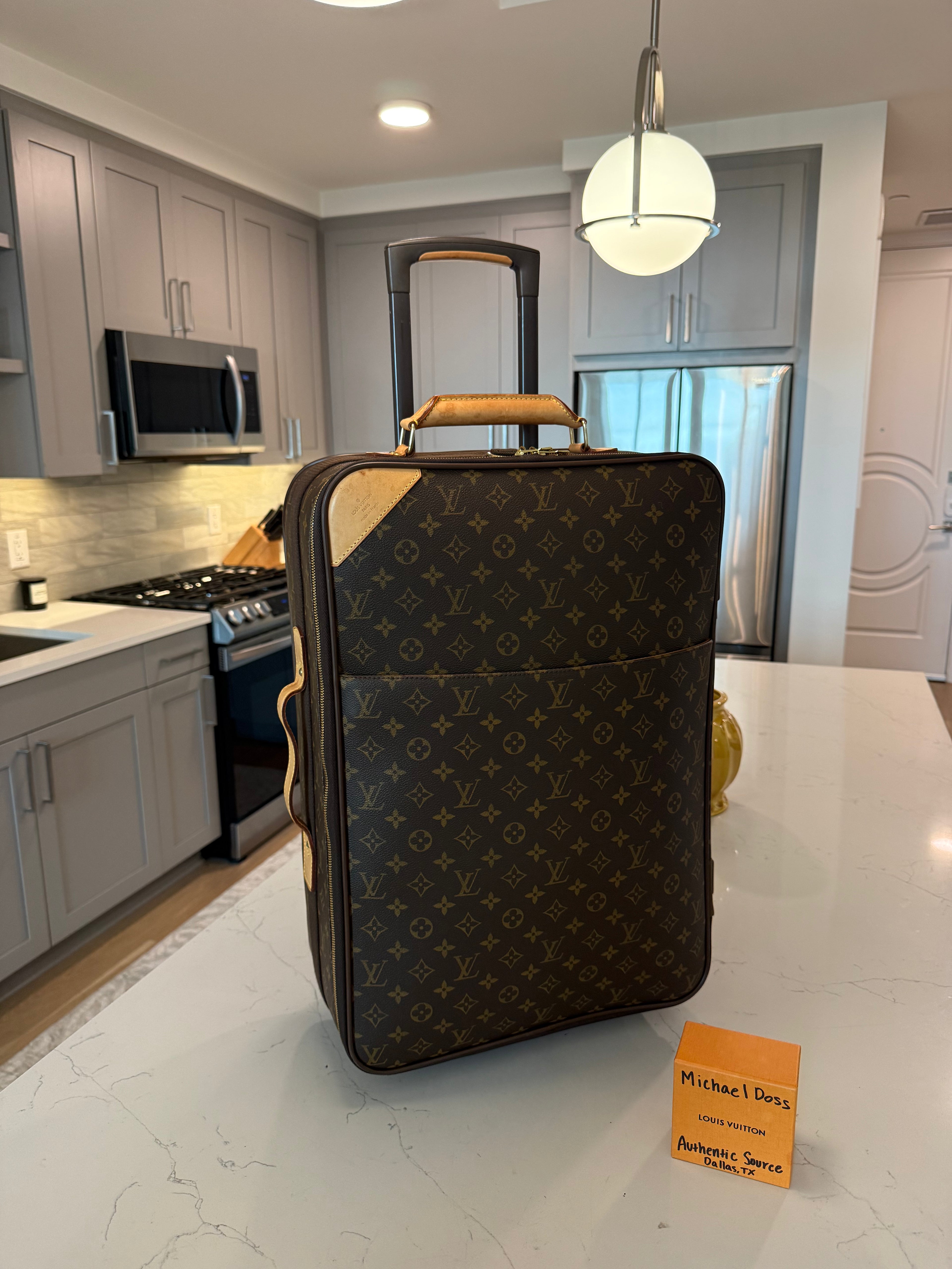 Louis Vuitton Pegase 55 Rolling Luggage