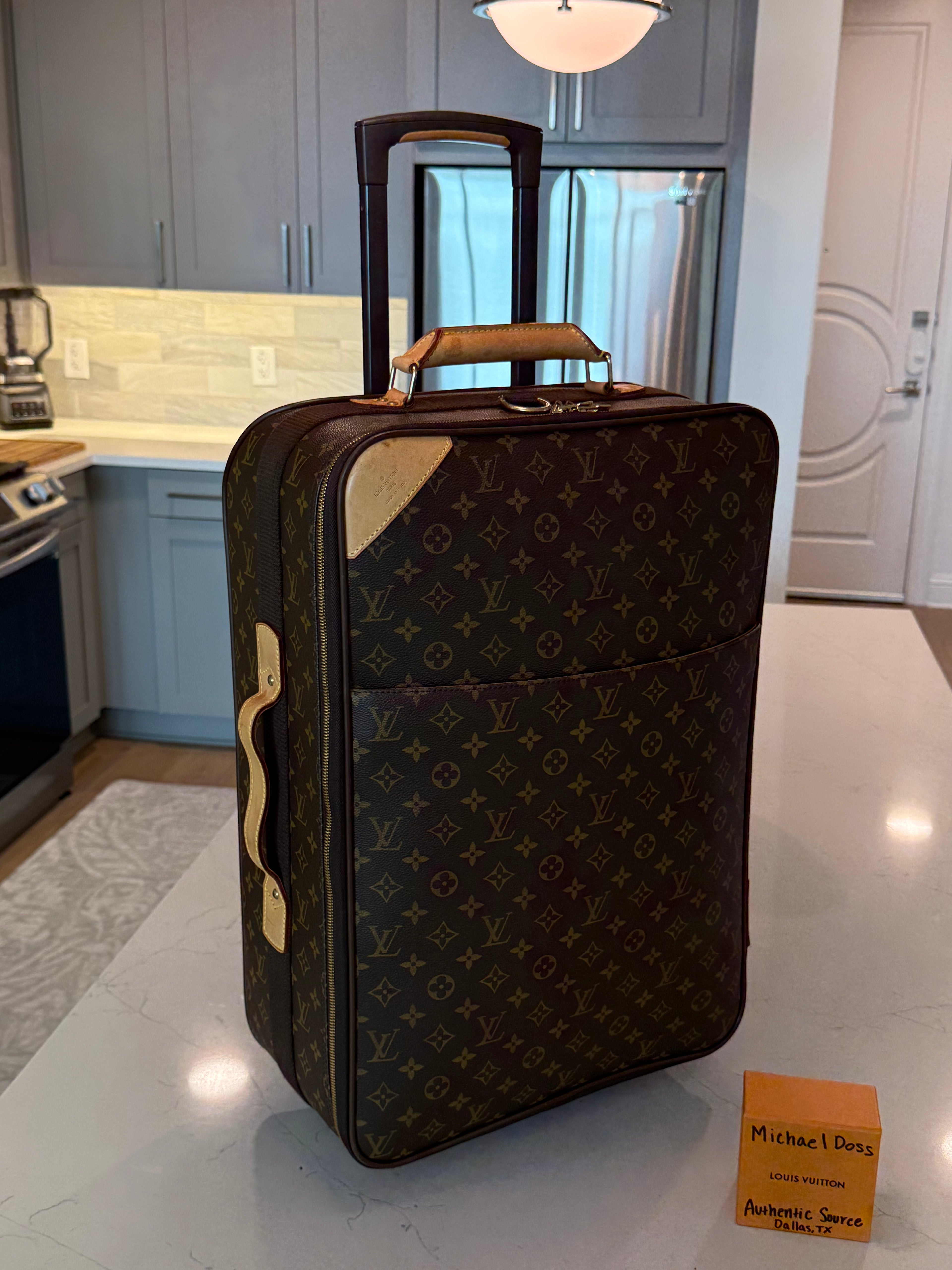 Louis Vuitton Pegase 55 Rolling Luggage