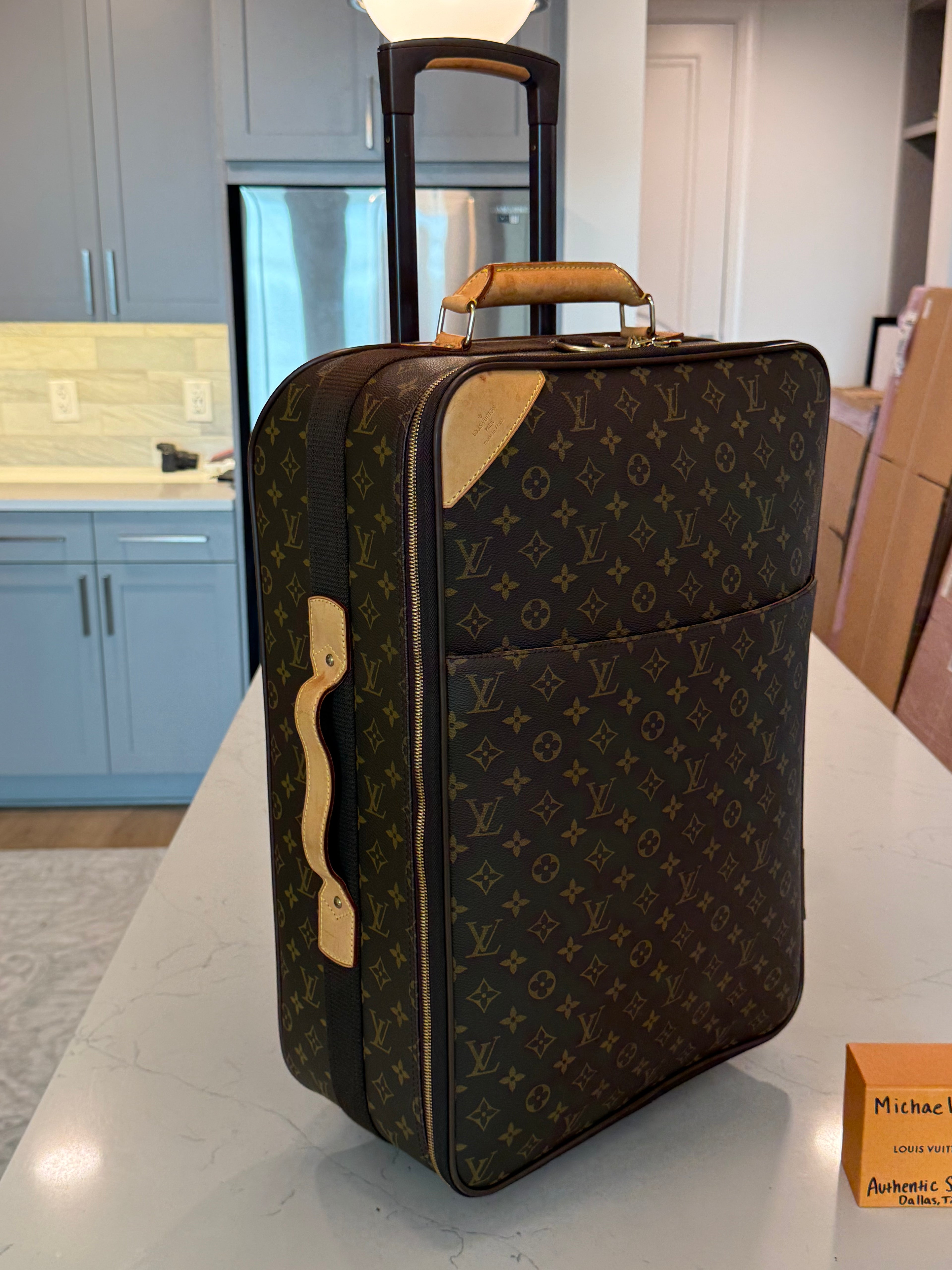 Louis Vuitton Pegase 55 Rolling Luggage