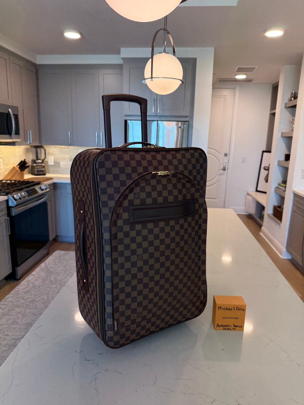 Louis Vuitton Pegase 55 Rolling Luggage