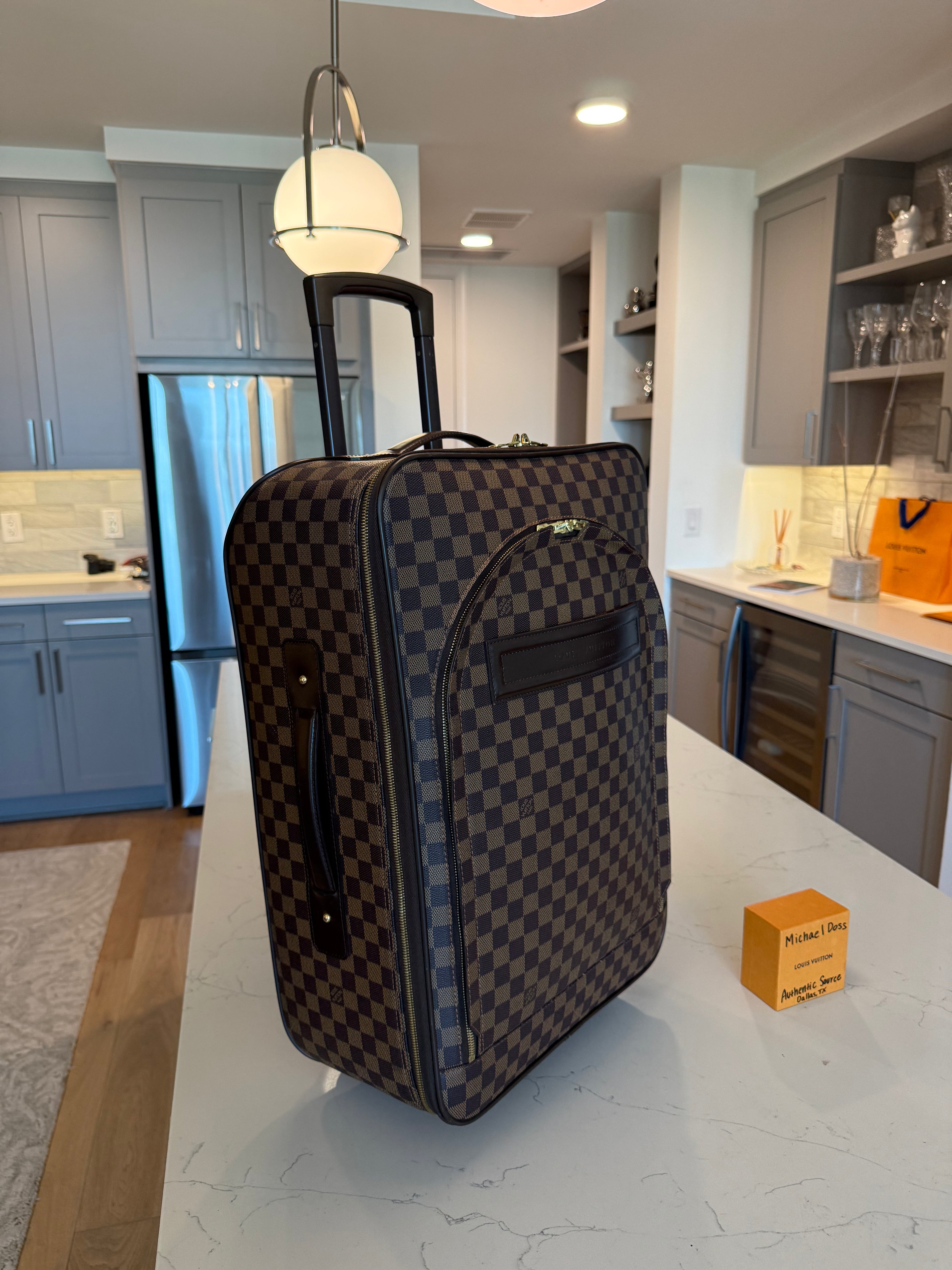 Louis Vuitton Pegase 55 Rolling Luggage