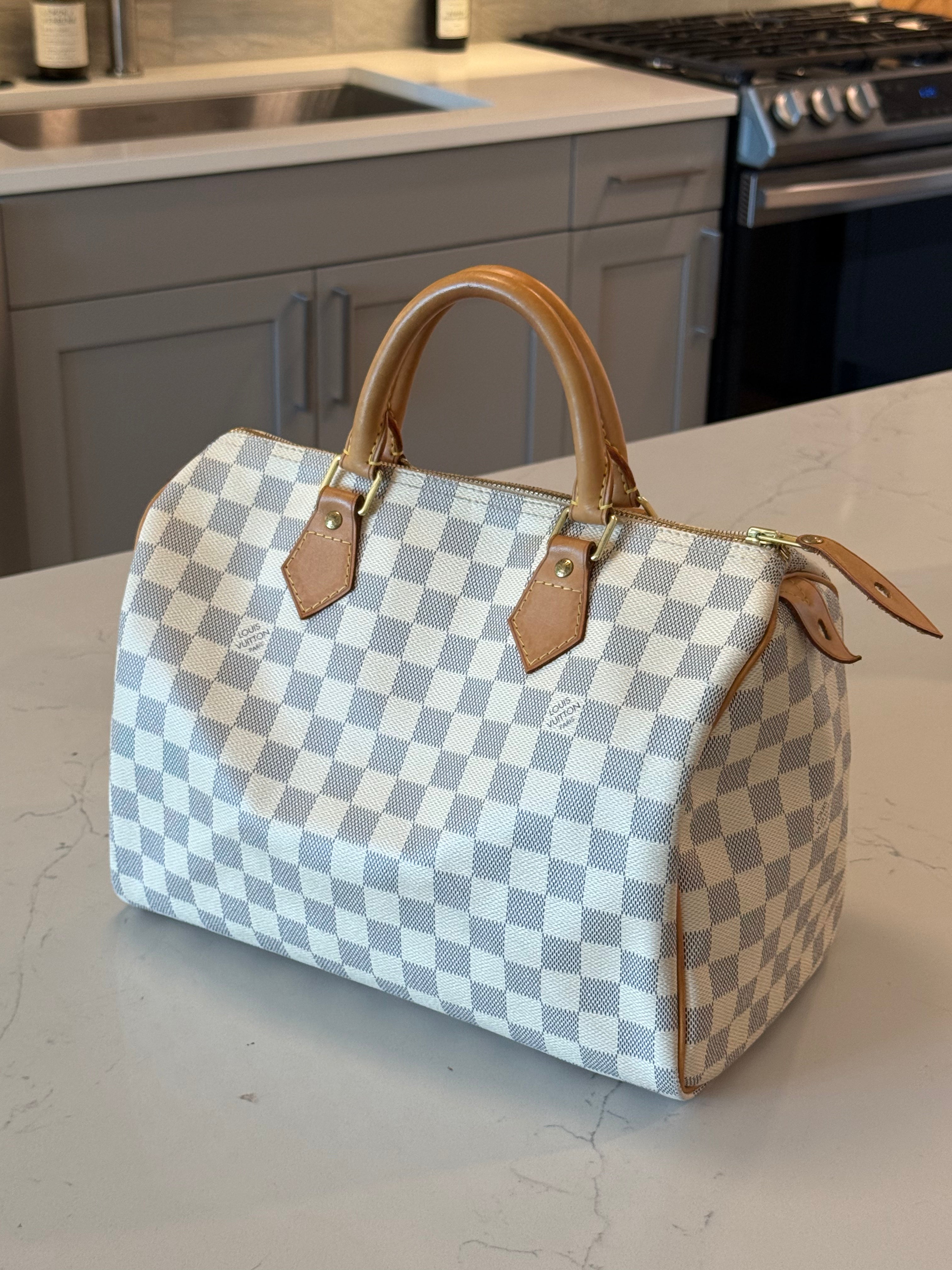 Louis Vuitton Speedy 30 Damier Azur