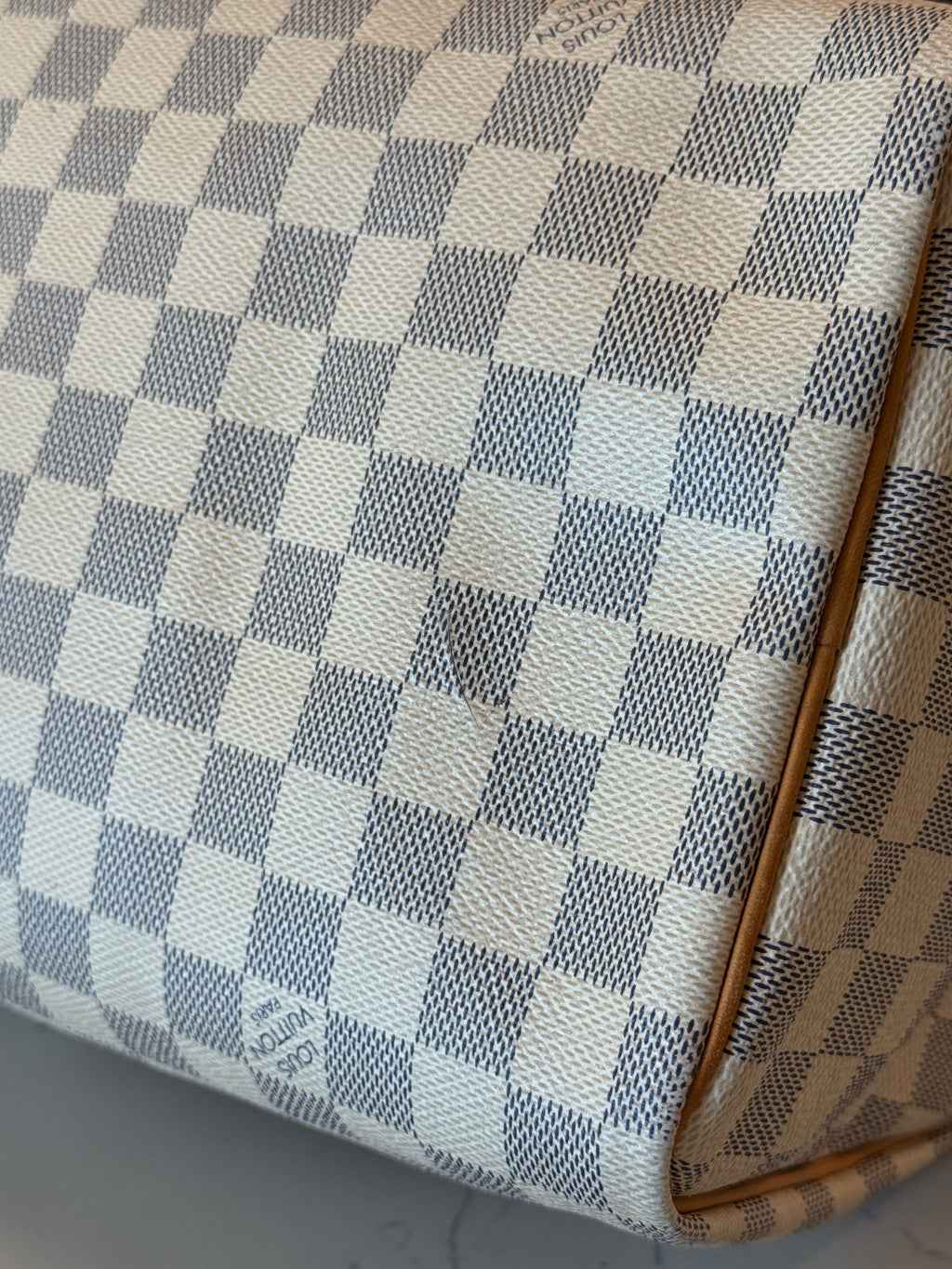 Louis Vuitton Speedy 30 Damier Azur
