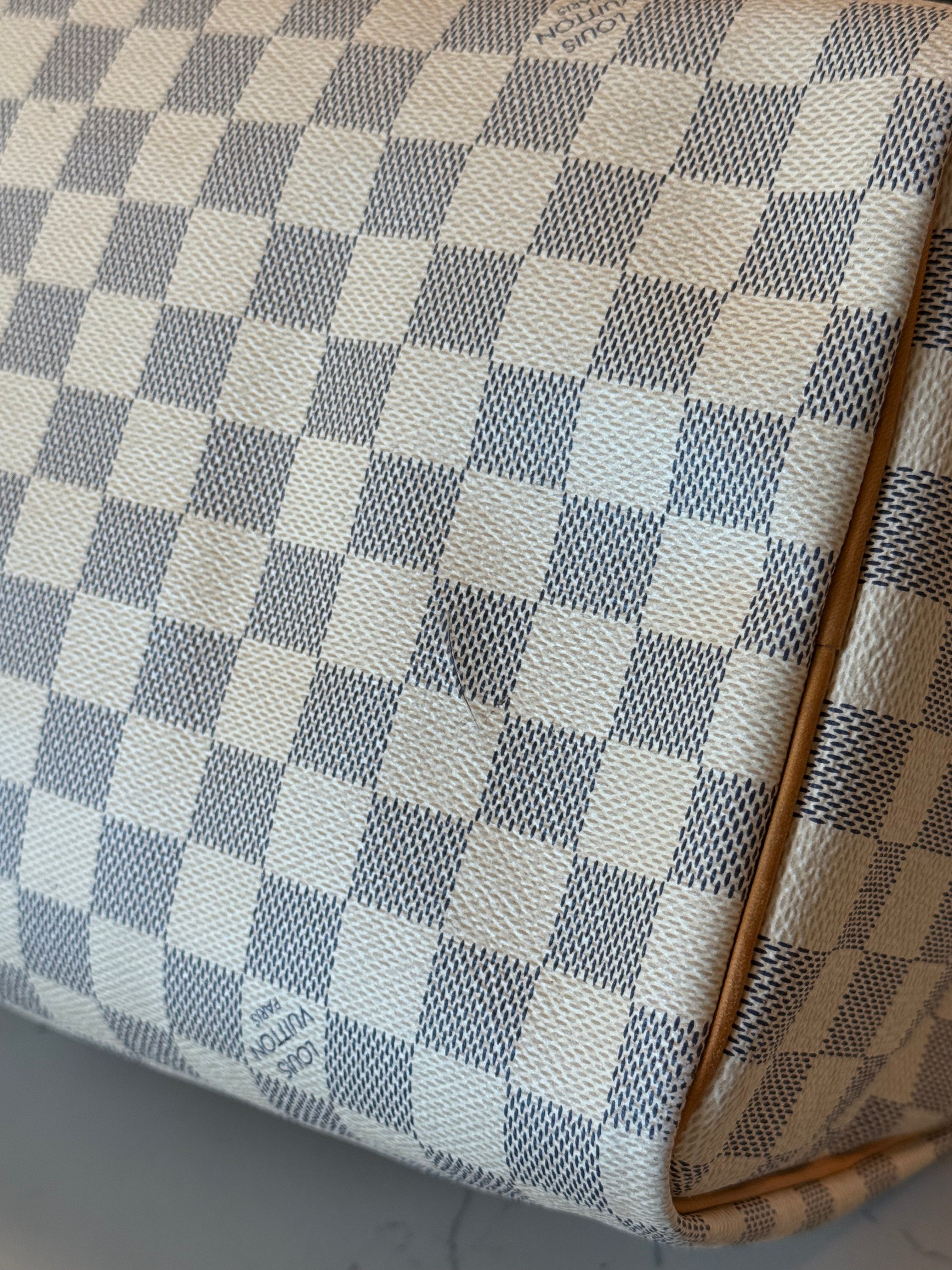 Louis Vuitton Speedy 30 Damier Azur