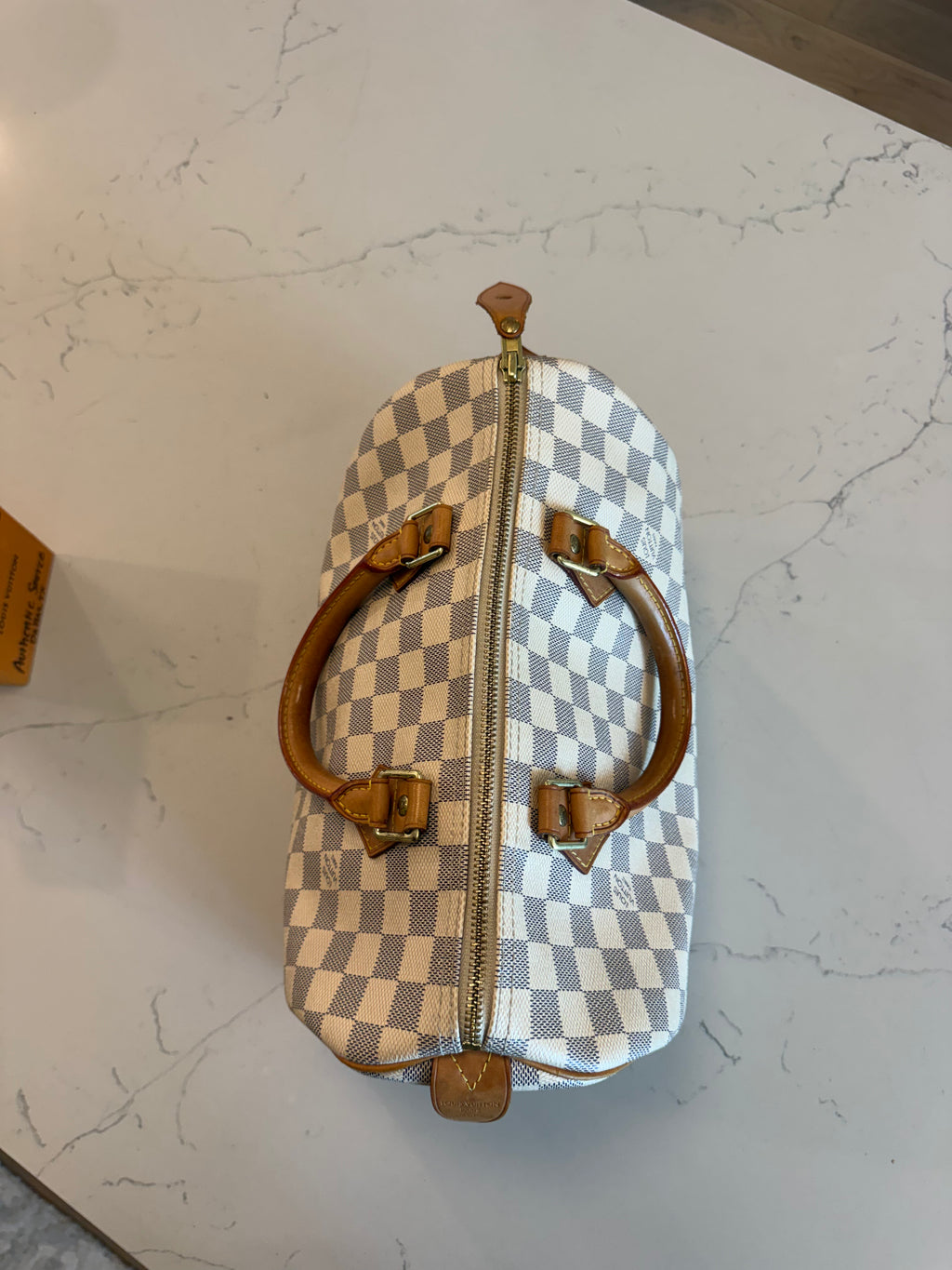Louis Vuitton Speedy 30 Damier Azur