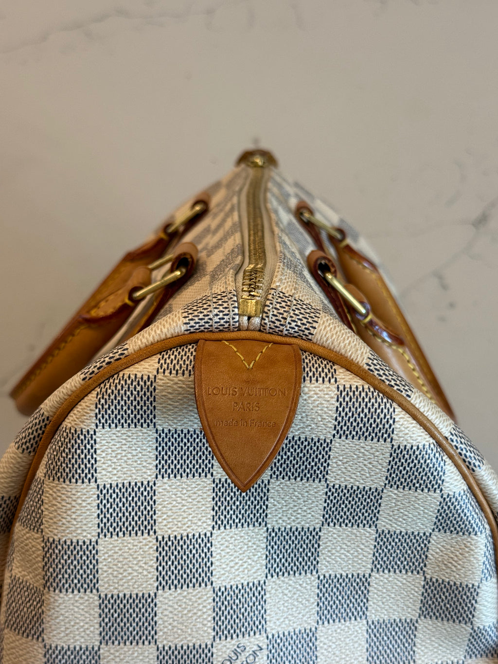 Louis Vuitton Speedy 30 Damier Azur