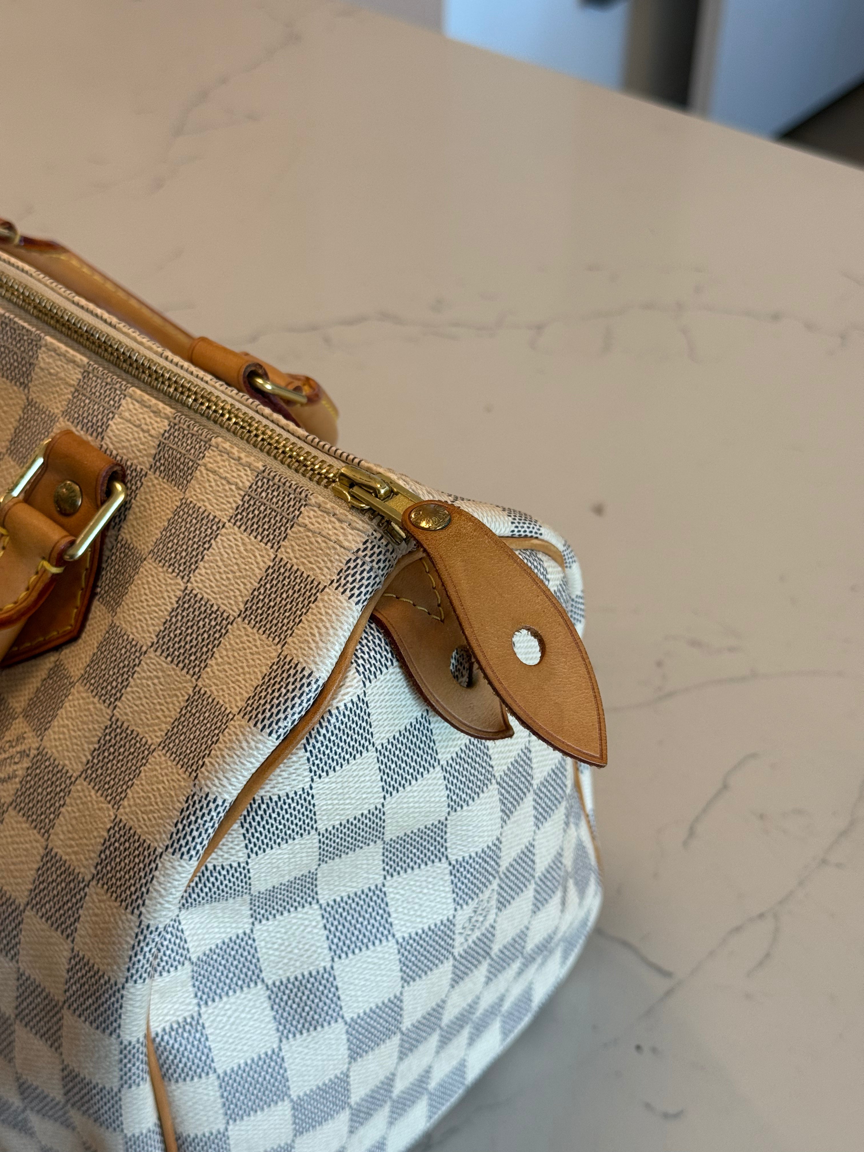 Louis Vuitton Speedy 30 Damier Azur